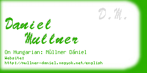 daniel mullner business card